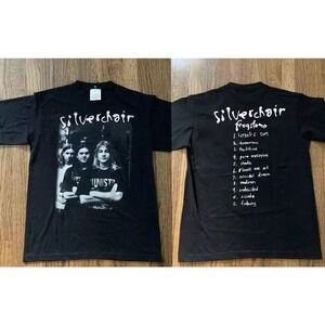 Silverchair Grunge Rock Music Band 90s Concert Tour Graphic T-Shirt 2 Sided